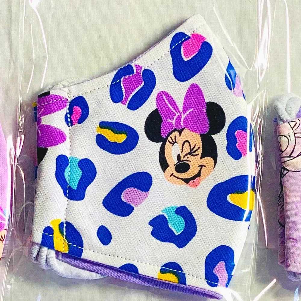 Kids mask Minnie Mouse Leopard